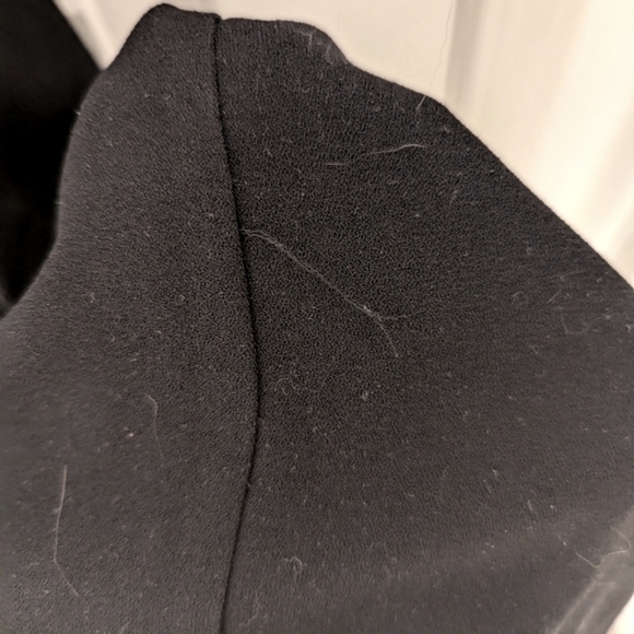 Cropped Wide Leg Romper, Crepe, Fenn Wright Manson, UK size 8, Black date night - Picture 3 of 4